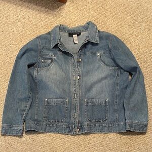 Sag Harbor XL Sport Denim Jacket